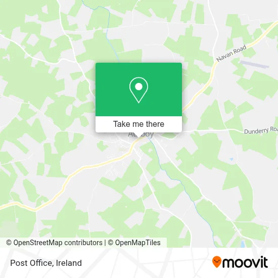 Post Office map