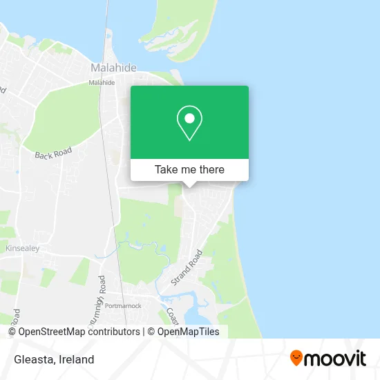 Gleasta map