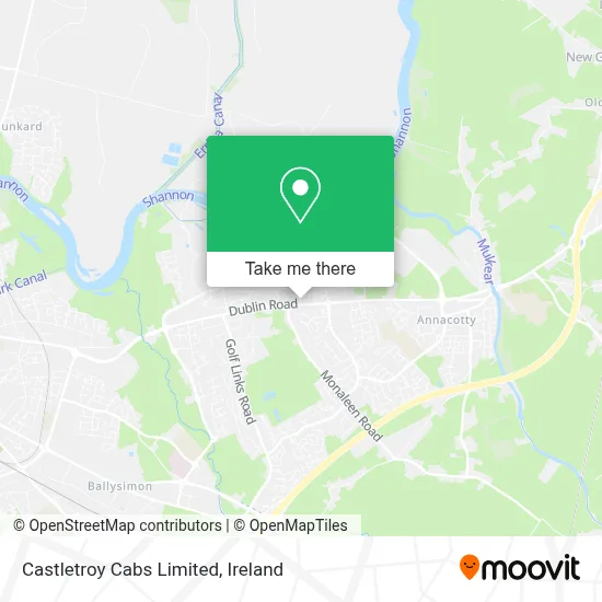Castletroy Cabs Limited map
