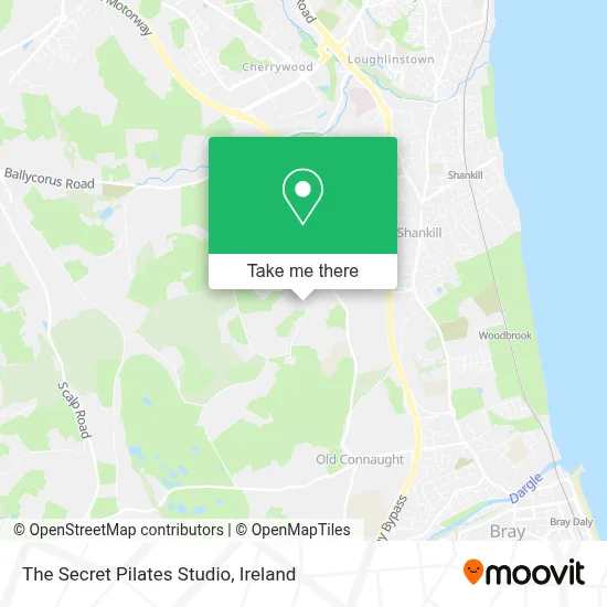 The Secret Pilates Studio map