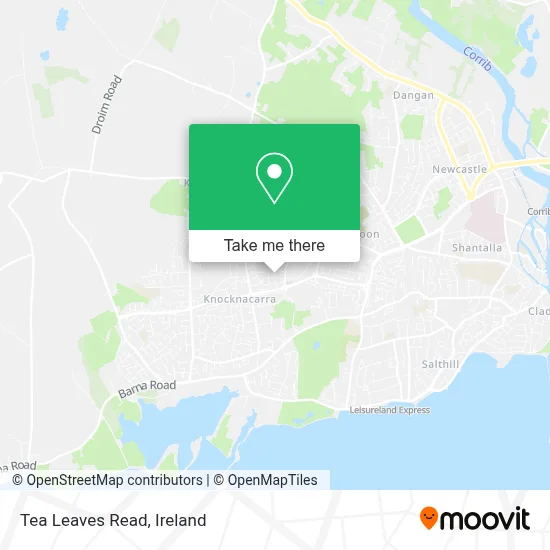 Tea Leaves Read map