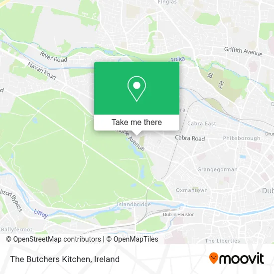 The Butchers Kitchen map