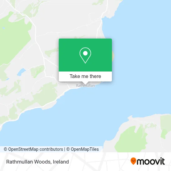 Rathmullan Woods map