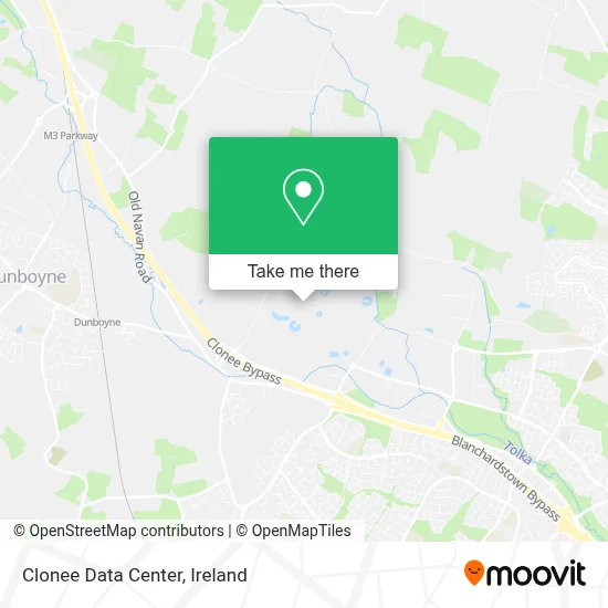 Clonee Data Center map