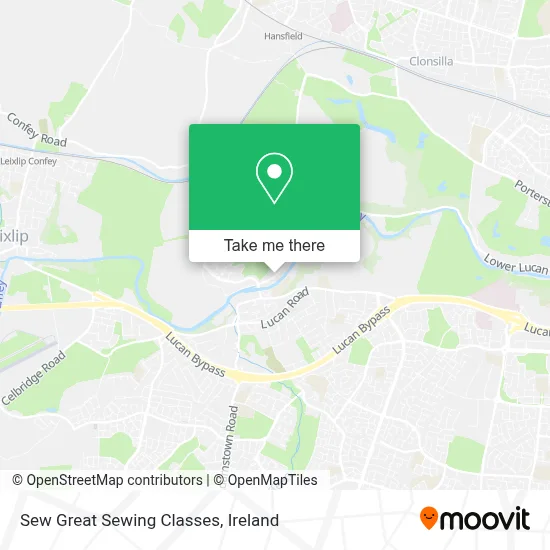 Sew Great Sewing Classes map