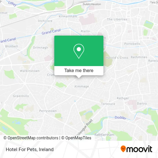 Hotel For Pets map