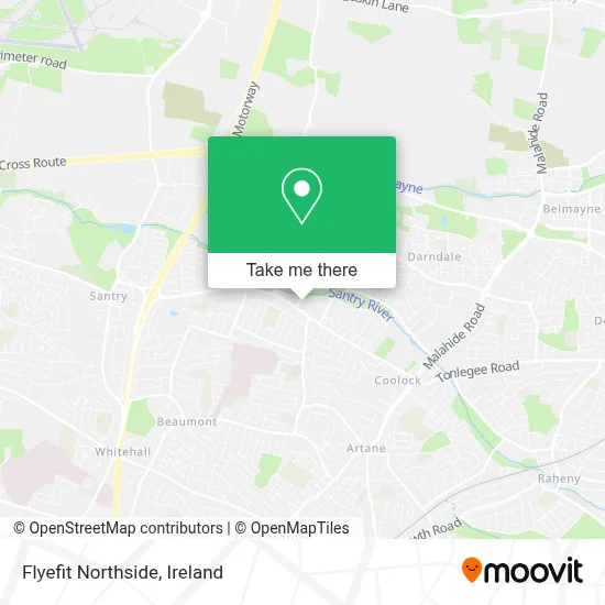Flyefit Northside map