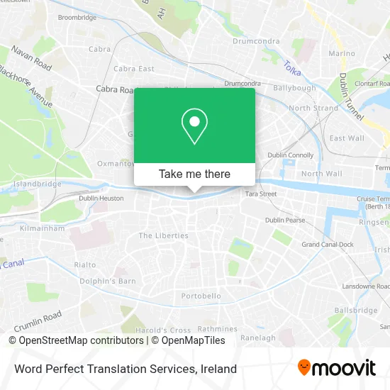 Word Perfect Translation Services map