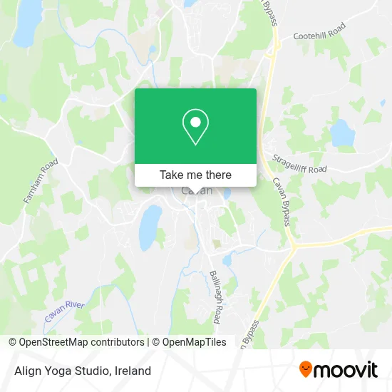 Align Yoga Studio map