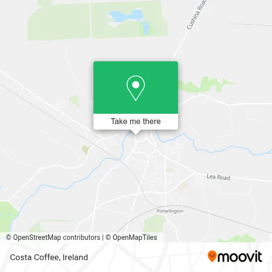 Costa Coffee map