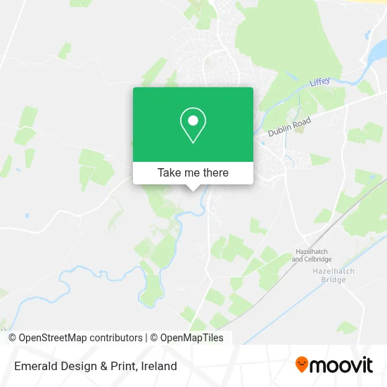 Emerald Design & Print map