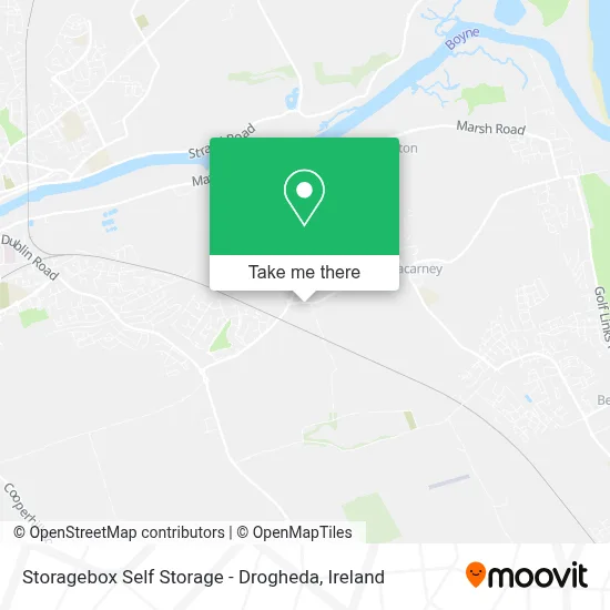 Storagebox Self Storage - Drogheda map