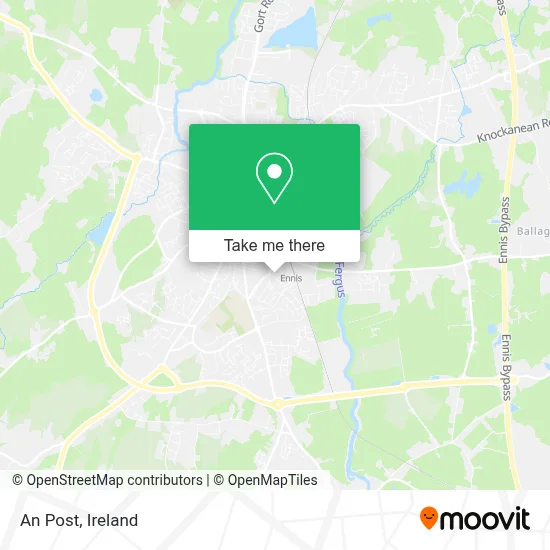 An Post map
