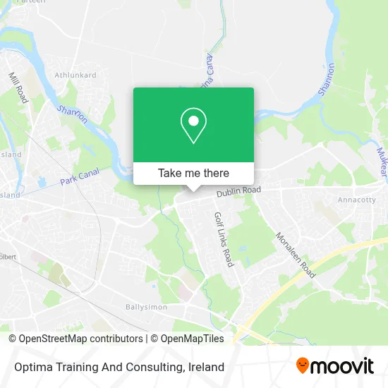 Optima Training And Consulting map