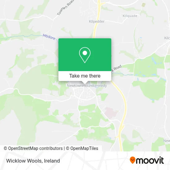 Wicklow Wools map