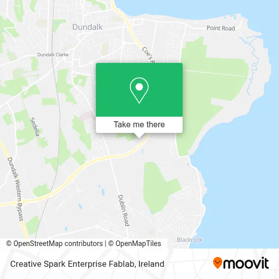 Creative Spark Enterprise Fablab map