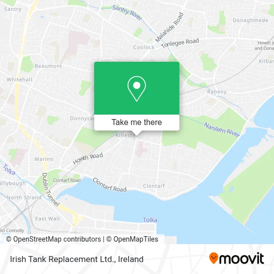 Irish Tank Replacement Ltd. map