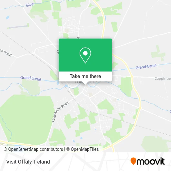 Visit Offaly map