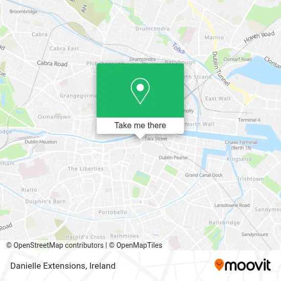 Danielle Extensions map