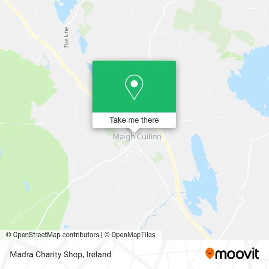 Madra Charity Shop map