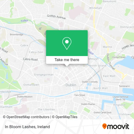 In Bloom Lashes map