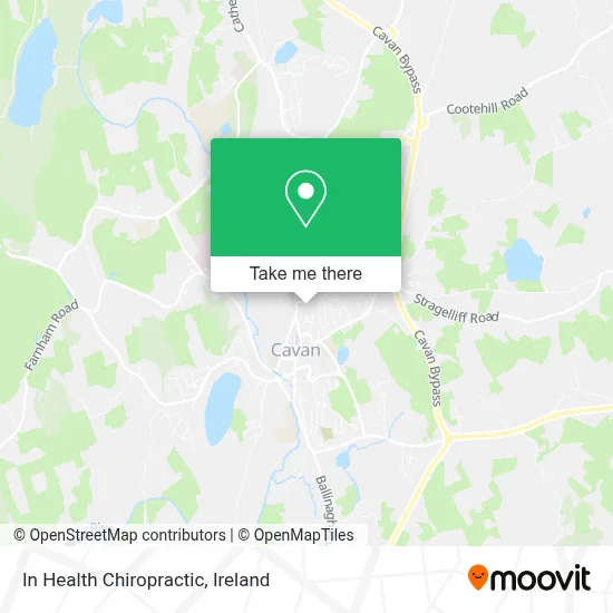 In Health Chiropractic map
