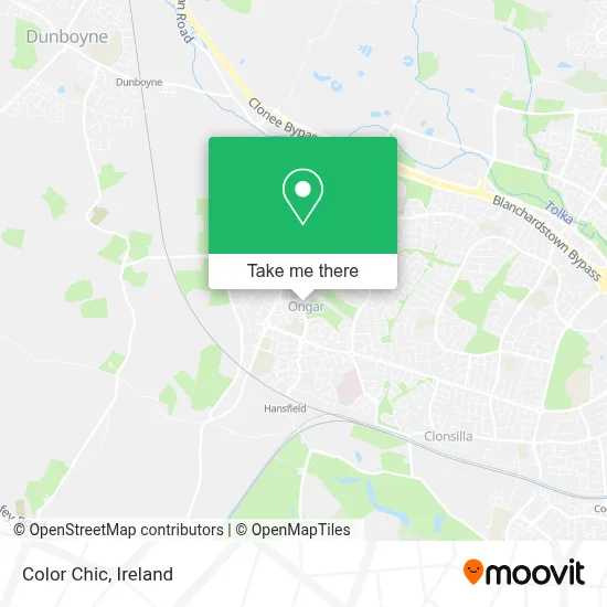 Color Chic map