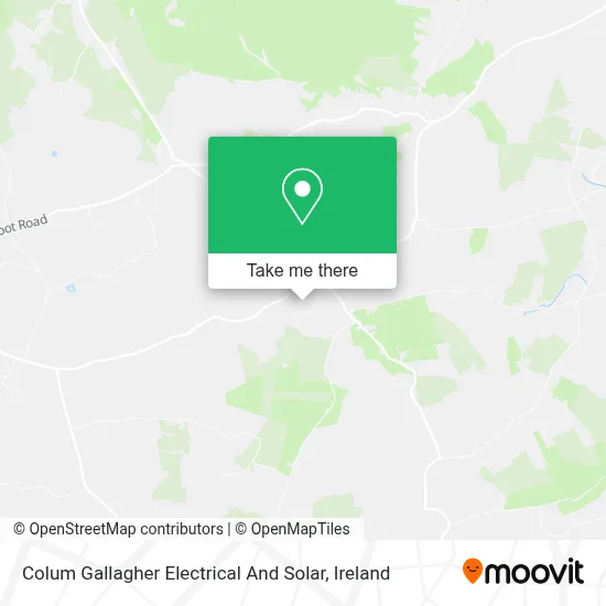 Colum Gallagher Electrical And Solar map
