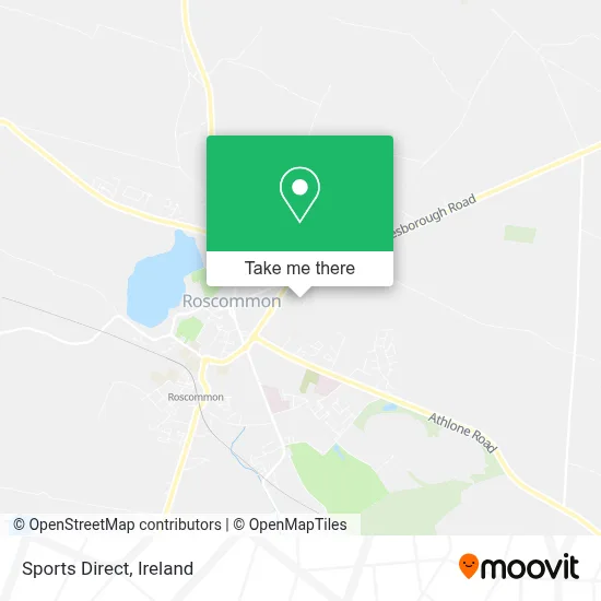 Sports Direct map