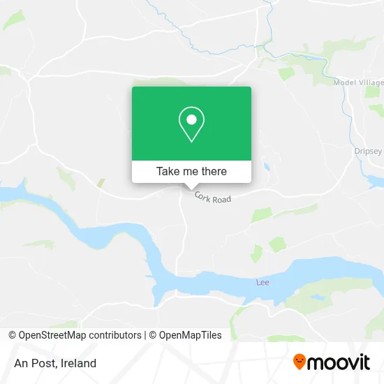 An Post map