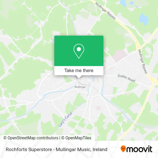 Rochforts Superstore - Mullingar Music map