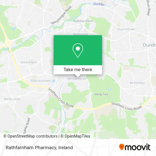 Rathfarnham Pharmacy map