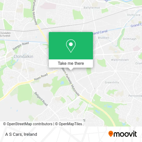 A S Cars map
