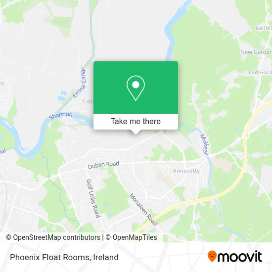 Phoenix Float Rooms map