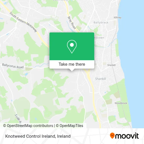 Knotweed Control Ireland map