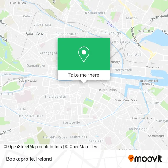 Bookapro.Ie map
