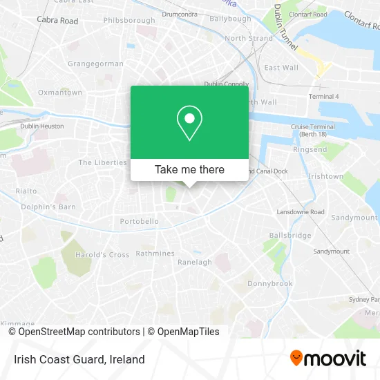 Irish Coast Guard map