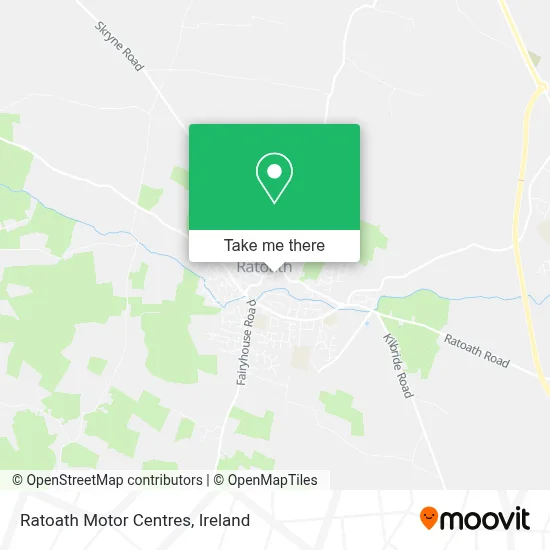 Ratoath Motor Centres map