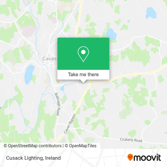 Cusack Lighting map
