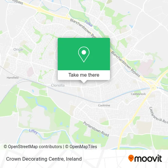 Crown Decorating Centre map
