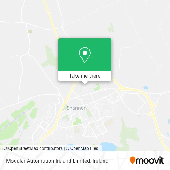 Modular Automation Ireland Limited map