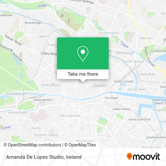 Amanda De Lopes Studio map