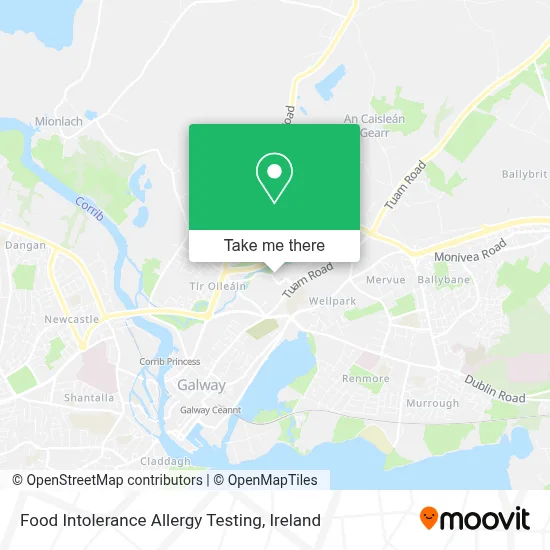 Food Intolerance Allergy Testing map