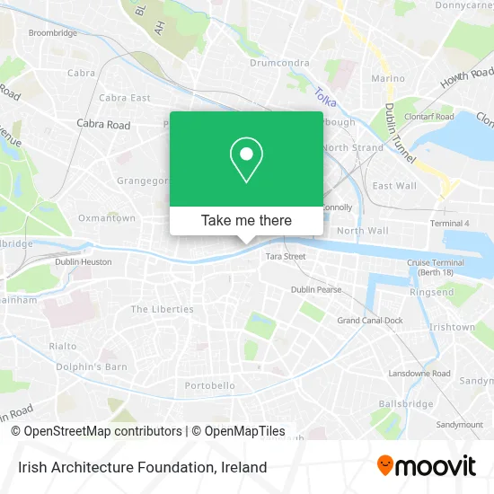 Irish Architecture Foundation map