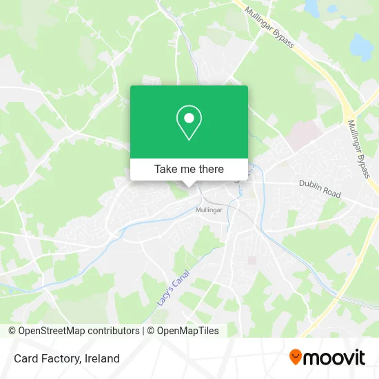 Card Factory map