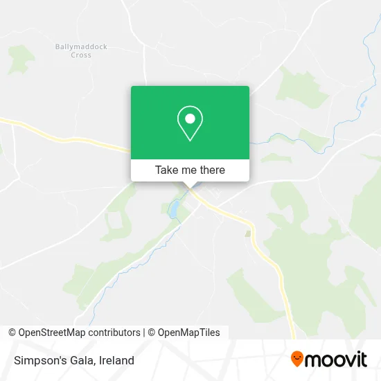 Simpson's Gala map