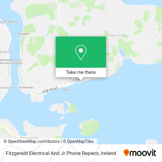 Fitzgerald Electrical And Jr Phone Repairs map