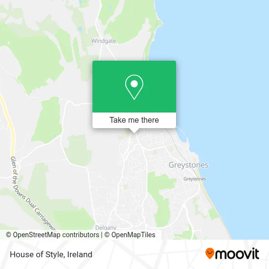 House Of Style map