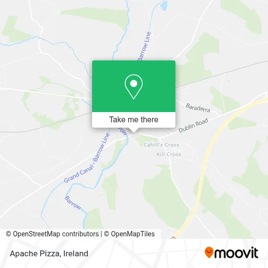 Apache Pizza map