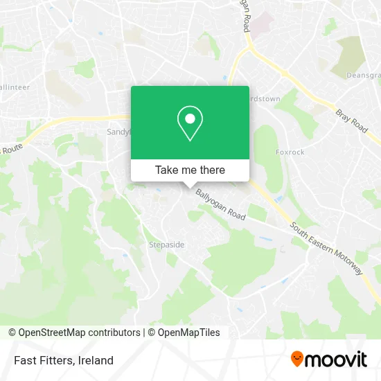 Fast Fitters map